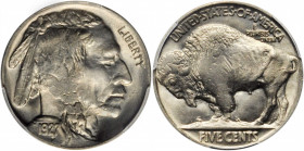 1927 Buffalo Nickel. MS-65 (PCGS).

PCGS# 3960. NGC ID: 22S8.

Estimate: USD 200