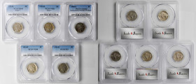 Lot of (5) Early Date Buffalo Nickels. (PCGS).

Included are: 1913-D Type I, EF-45; 1913-D Type I, VF-30; 1916-S VF Details--Environmental Damage; 1...
