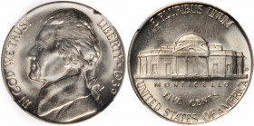1939-D Jefferson Nickel. Reverse of 1940. MS-65 (NGC).

PCGS# 94005. NGC ID: 22TA.

Estimate: USD 75