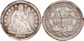 1856-S Liberty Seated Dime. Fortin-101. Large S. Fine Details--Scratch (PCGS).

PCGS# 538089.

Estimate: USD 440
