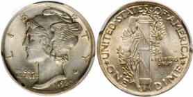 1920 Mercury Dime. MS-63 FB (PCGS).

PCGS# 4929. NGC ID: 23HB.

Estimate: USD 100