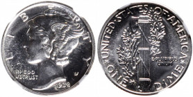 1938 Mercury Dime. Proof-67 (NGC).

PCGS# 5073. NGC ID: 27DJ.

Estimate: USD 325