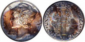 1940 Mercury Dime. MS-66 FB (ANACS). OH.

PCGS# 5023. NGC ID: 23JU.

Estimate: USD 50