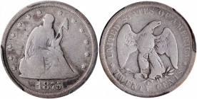 1875-S Twenty-Cent Piece. VG Details--Cleaned (PCGS).

PCGS# 5298. NGC ID: 23R7.

Estimate: USD 65