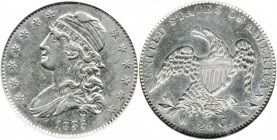 1835 Capped Bust Quarter. AU-53 Details--Cleaned (ICG).

PCGS# 5354. NGC ID: 23S2.

Estimate: USD 300