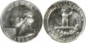 1938 Washington Quarter. Proof-67 (NGC).

PCGS# 5977. NGC ID: 27HR.

Estimate: USD 500