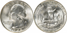 1946-D Washington Quarter. MS-66+ (PCGS).

PCGS# 5831. NGC ID: 245F.

Estimate: USD 60