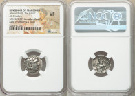 MACEDONIAN KINGDOM. Alexander III the Great (336-323 BC). AR drachm (17mm, 11h). NGC VF. Early posthumous issue of 'Teos', 323-319 BC. Head of Heracle...