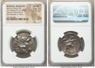 BITHYNIA, Heraclea. Ca. late 3rd century BC. AR tetradrachm (30mm, 16.89 gm, 12h). NGC Choice VF 5/5 - 3/5. Late posthumous issue in the name and type...