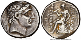 SELEUCID KINGDOM. Antiochus I Soter (281-261 BC). AR tetradrachm (26mm, 2h). NGC VF. Seleucia on the Tigris. Diademed head of Antiochus I right, dotte...