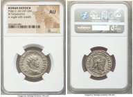 SYRIA. Antioch. Philip II, as Augustus (AD 247-249). BI tetradrachm (26mm, 1h). NGC AU. AD 249. AYTOK K M IOYΛI ΦIΛIΠΠOC CЄB, laureate, draped and cui...