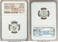 Domitian (AD 81-96). AR denarius (19mm, 3.47 gm, 5h). NGC Choice XF 5/5 - 3/5. Rome, 14 September-December 31 AD 94. IMP CAES DOMIT AVG-GERM P M TR P ...