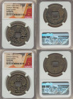 Northern Song Dynasty. Hui Zong 20-Piece Lot of Certified 10 Cash ND (1101-1125) Genuine NGC, Includes various types and conditions, as pictured. Sold...