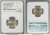 Republic Mint Error - Monometallic Planchet 500 Pesos 2017 MS64 NGC, cf. KM298 (bimetallic). 7.5gm. 

HID09801242017

© 2020 Heritage Auctions | A...