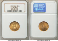 Russian Duchy. Nicholas II gold 20 Markkaa 1911-L MS65 NGC, Helsinki mint, KM9.2. AGW 0.1867 oz. 

HID09801242017

© 2020 Heritage Auctions | All ...