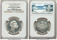 Prussia. Wilhelm II Proof 3 Mark 1911-A PR63 Ultra Cameo NGC, Berlin mint, KM527. 

HID09801242017

© 2020 Heritage Auctions | All Rights Reserved...