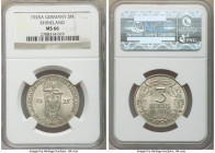 Weimar Republic "Rhineland" 3 Mark 1925-A MS66 NGC, Berlin mint, KM46. Struck to commemorate the 1,000th anniversary of the Rhineland. 

HID09801242...