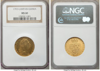 George III gold Guinea 1793 MS60 NGC, KM609, S-3729.

HID09801242017

© 2020 Heritage Auctions | All Rights Reserved