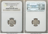 Ferdinand VII 1/2 Real 1808 NG-M MS64 NGC, Nueva Guatemala mint, KM60. Dove-gray color with abundant luster. 

HID09801242017

© 2020 Heritage Auc...