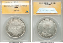 Central American Republic 8 Reales 1825 NG-M XF45 ANACS, Nueva Guatemala mint, KM4. Scratches both sides. 

HID09801242017

© 2020 Heritage Auctio...
