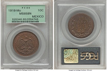 Estados Unidos 10 Centavos 1919-Mo MS65 Brown PCGS, Mexico City mint, KM430.

HID09801242017

© 2020 Heritage Auctions | All Rights Reserved