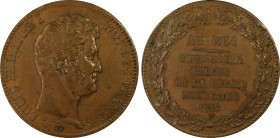 France. Louis Philippe 1830-1848, Essai du 5 francs de Thonnelier frappe médaille, Paris, 1833, AE 21.83 g.
Ref : Maz. 1152 (R1)
Conservation : PCGS S...