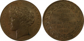 France. Louis Philippe I, Essai de 5 Francs, Paris, 1845, AE 22.81 g.
Ref : Maz.1266e/1157
Conservation : PCGS SP63 BN