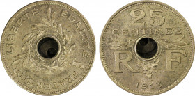 France. IIIe République, Essai de 25 centimes par Guis, grand module, Paris, 1913, Ni 5 g.
Ref : GEM 71.2, Gadoury (1989) 373, Maz 2144 (R2)
Conservat...