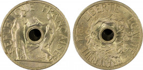 France. IIIe République, Essai de 25 centimes Delpech, petit module, Paris, 1914, Ni 3.03 g. 
Ref : GEM 69.2, Gadoury (1989) 371, Maz. 2155a (R2)
Cons...