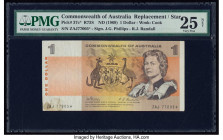 Australia Reserve Bank of Australia 1 Dollar ND (1969) Pick 37c* R73S Replacement PMG Very Fine 25 Net. A stain is noted.

HID09801242017

© 2020 Heri...