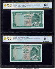 Brunei Government of Brunei 5 Ringgit 1967 Pick 2a KNB2 Two Consecutive Examples PCGS Banknote Choice UNC 64 (2). 

HID09801242017

© 2020 Heritage Au...