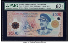 Brunei Negara Brunei Darussalam 500 Ringgit 2006 Pick 31 KNB31 PMG Superb Gem Unc 67 EPQ. 

HID09801242017

© 2020 Heritage Auctions | All Rights Rese...