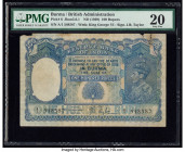 Burma Reserve Bank of India 100 Rupees ND (1939) Pick 6 Jhunjhunwalla-Razack 5.6.1 PMG Very Fine 20. Edge damage.

HID09801242017

© 2020 Heritage Auc...