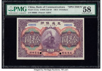 China Bank of Communications 10 Dollars 1913 Pick 111As S/M#C126-40 Specimen PMG Choice About Unc 58. Ink and two POCs are noted.

HID09801242017

© 2...