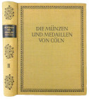 Noss on the Electorate of Cologne

Noss, Alfred. DIE MÜNZEN DER ERZBISCHÖFE VON CÖLN 1306–1547. Cöln: Selbstverlag der Stadt Cöln, 1913. 4to, origin...