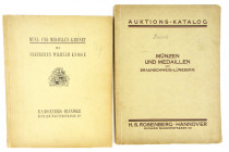 Coinage of Brunswick & Lüneberg

Rosenberg, H.S. MÜNZEN UND MEDAILLEN VON BRAUNSCHWEIG-LÜNEBURG. Hannover, 15. Dezember 1925 und folgende Tage. 4to,...