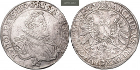 RUDOLF II (1576 - 1612)&nbsp;
1 Thaler, 1603, 29,1g, Kutná Hora. Hal 369&nbsp;

VF | VF