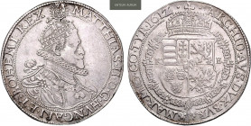 MATTHIAS II (1608 - 1619)&nbsp;
1 Thaler, 1612, 28,1g, KB. Dav 3053&nbsp;

VF | VF