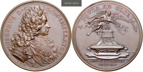 JOSEPH I (1705 - 1711)&nbsp;
AE Medal Commemorating the Death of the Emperor Joseph I, 1711, 27,32g, P. H. Müller, 44 mm, Mont 1322 (Cn)&nbsp;

UNC...