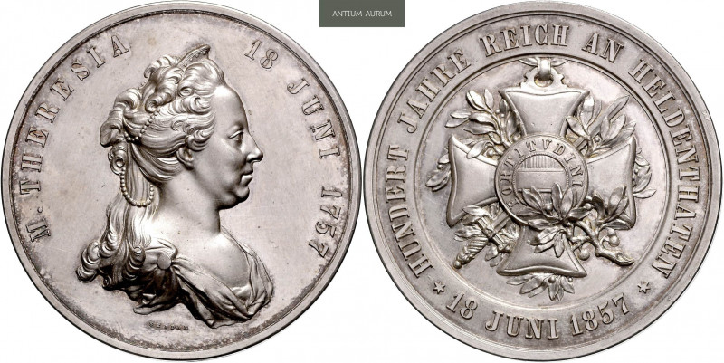 MARIA THERESA (1740 - 1780)&nbsp;
Silver medal 100th Anniversary of the Militar...
