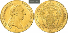 JOSEPH II (1765 - 1790)&nbsp;
2 Ducats, 1787, 6,97g, A. Her 6&nbsp;

EF | EF , drobná hrana | small defect on the edge