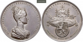 FERDINAND V / I (1835 - 1848)&nbsp;
Silver medal Coronation of Maria Anna in Prague, 1836, 43,28g, J. D. Boehm, 44 mm, Ag 900/1000, Nov 130&nbsp;

...