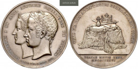 FERDINAND V / I (1835 - 1848)&nbsp;
AE medal Coronation of the Royal Couple in Prague, 1836, 27,72g, L. Held, 39 mm, Haus 20&nbsp;

about UNC | abo...