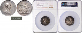 FRANZ JOSEPH I (1848 - 1916)&nbsp;
Silver medal Visit of the Emperor in Prague, 1852, W. Seidan, 47 mm, Haus 625&nbsp;

UNC | UNC , NGC MS 63