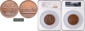 FRANZ JOSEPH I (1848 - 1916)&nbsp;
AE medal Coronation of Franz Joseph I, 1848, K. Lange, 57 mm, Haus 787&nbsp;

UNC | UNC , NGC MS 64 BN