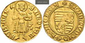 HUNGARY&nbsp;
Goldgulden Sigismund of Luxembourg (1387–1437), b. l., 3,48g, Husz 573&nbsp;

EF | EF