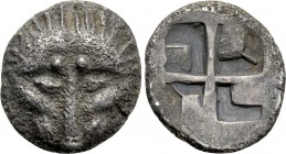 CIMMERIAN BOSPOROS. Pantikapaion. Tetrobol (Circa 475-400 BC).