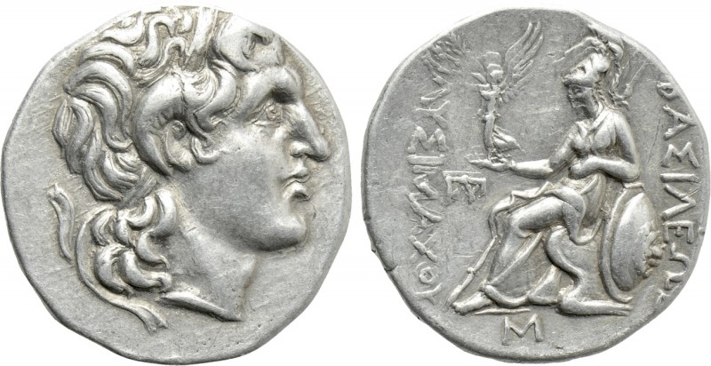 KINGS OF THRACE (Macedonian). Lysimachos (305-281 BC). Tetradrachm. Alexandreia ...