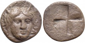 ASIA MINOR. Uncertain (Idyma?). Hemiobol (5th century BC).