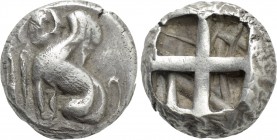 IONIA. Chios. Drachm (Circa 431-412 BC).